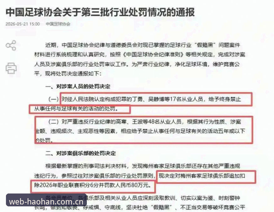 足协第三批禁足名单曝光：5大禁足类别与17名终身禁赛人员深度解读